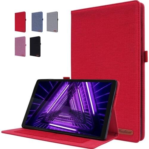 Cloth pattern book style tablet case For Lenovo Tab M10 HD (2nd Gen) TB-X306X X306F X306 10.1'' Stand Cover with Card slots