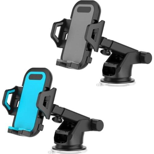 360 Degrees Rotate Universal Phone Car Holder Windshield Dash Suction Cup Mount Stand