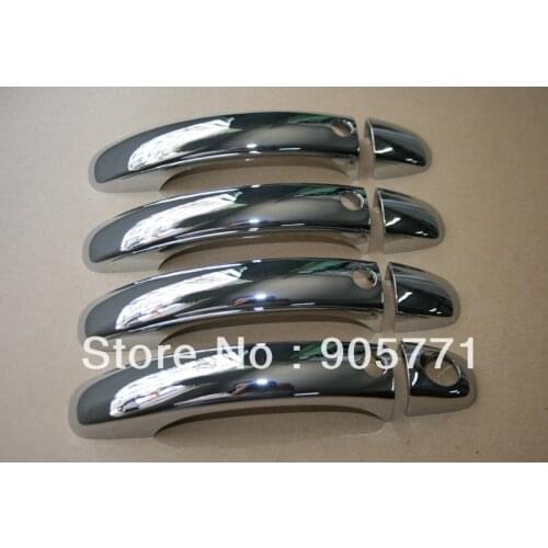 High Quality Chrome Door Handle Cover Keyless Version for Volkswagen VW Touareg 2002-2010 free shipping