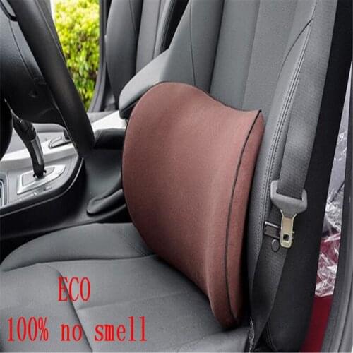 1 X High quality Car Space Memory Cotton Waist Cushions Seat Support Cushion Seating Pad Cover