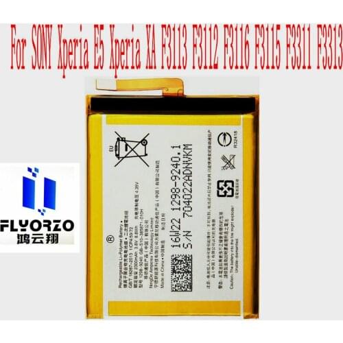 100% Brand new High Quality 2300mAh LIS1618ERPC Battery For SONY Xperia E5 Xperia XA F3113 F3112 F3116 F3115 F3311 Mobile Phone