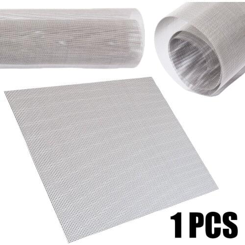 1pc Non-toxic 304 Stainless Steel Woven Wire 60 Mesh Filtration Cloth Screen 30x30cm For Cooking Nets