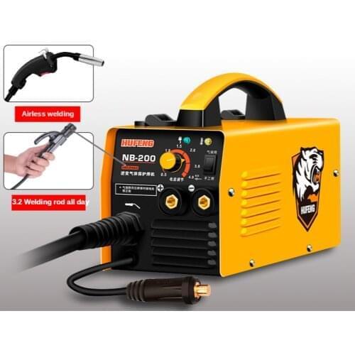 220V 3 in 1 MIG MMA Gasless Welding Machine Welder 0.5mm to 4mm thickness sheet max wire spool 1kg Two welding modes