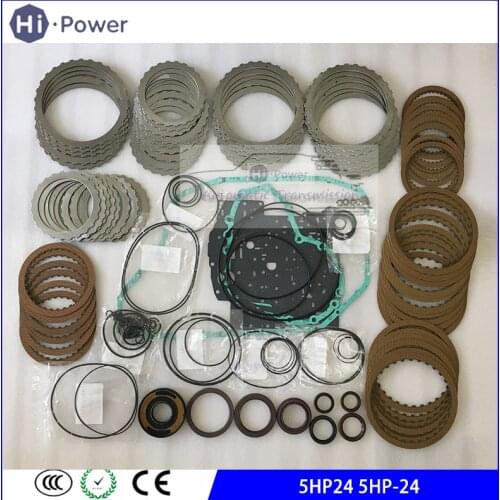 5HP24 Automatic Transmission master Repair Kit Master Rebuild Kit Transmission Friction/Steel Plate +Repair Kit For BMW Audi