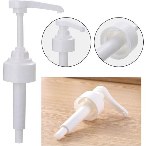 Bottle Pump Pressure Nozzle Syrup Bottle Press Pump Head Pumps for Shampoo Conditioner Gel Body Wash Dispenser Oil Pot Squeezer