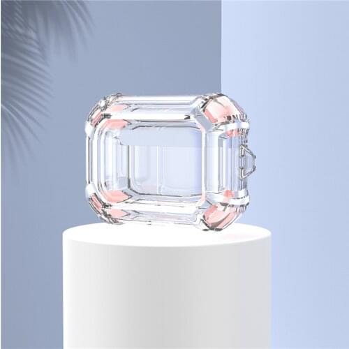 For Airpords Pro Earphone Case Wireless Earphone ProtectiveCase For Apple Air Pods Transparent TPU Cover for Apple Airpod Pro