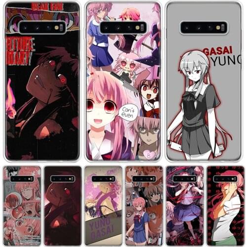 Mirai Nikki Gasai Yuno Anime Phone Case For Samsung Galaxy S10 S20 Ultra Note 10 9 8 S9 S8 J4 J6 J8 Plus Lite + Pro S7 Coque Cap