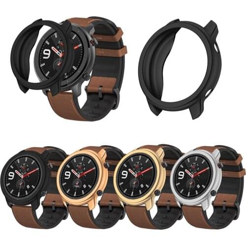 TPU Electroplate Case Cover Protector Frame For Huami Amazfit GTR 47mm Watch