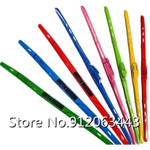 Colorful Hybrid Wiper Blades for Infiniti G Series G25 G35 G537 Coupe Sedan Convertible Sport 2D 4D 2011 2018 2019 2021 Models