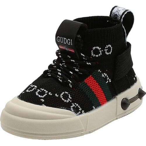 Childrens shoes 2021 new fashion breathable boys board shoes soft soles comfort non-slip mesh girls Martin boots sneaker