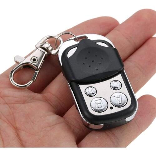 433MHZ Clone Fixed Learning Code Cloning Duplicator 4 Channel RF Remote Control Duplicator For Cars Garage Gate Doors Opener