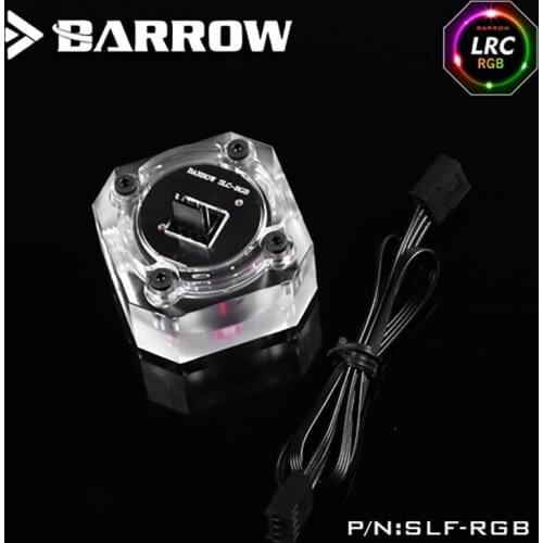 Barrow PC water cooling Flow meter G1/4 for Water cooler system RGB colorful version SLF-RGB