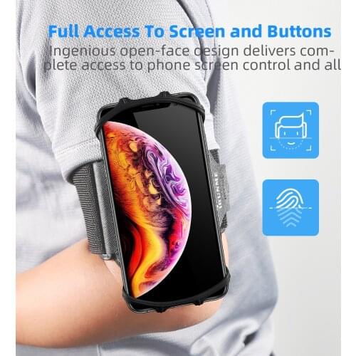 Mobile Phone Running Phone Bag Wristband Belt Jogging Cycling Arm Band Holder Wrist Strap Bracket Stand