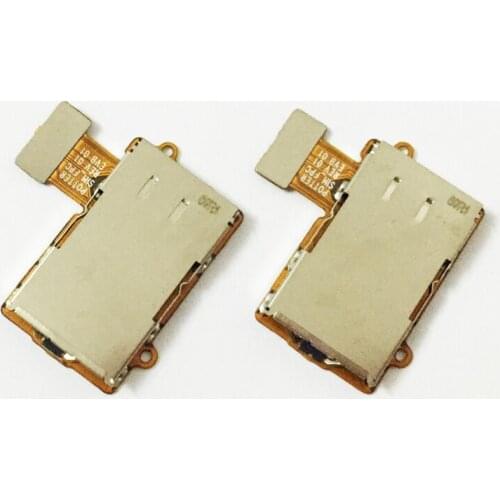 New For Motorola MOTO G5 Plus SIM SD Card Reader Holder Connector Slot Flex Cable Board Replacement Repair Parts