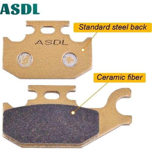 Motorcycle Front Brake Pads For BOMBARDIER Most models For CANNONDALE All quads For CAN AM For JOHN DEERE ATV Most models #5