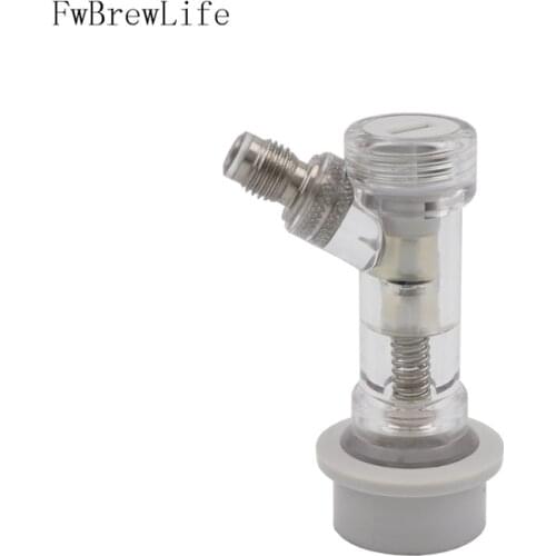 Premium Ball Lock Disconnect MFL Gas Connector With Integrated Check Valve Homebrew Cornelius Keg Bar Accessories