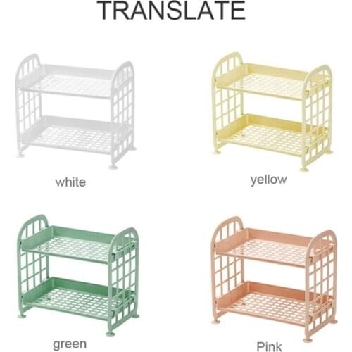 Adjustable 2 Tier Under Sink Shelf Kitchen Storage Organize Rack Holder Expandable Shelf Storage Organizer For Kitchen And Home