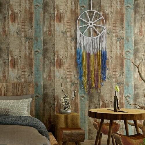 Handmade dream catcher cotton tapestry Bohemian decoration beautiful Rope knitting