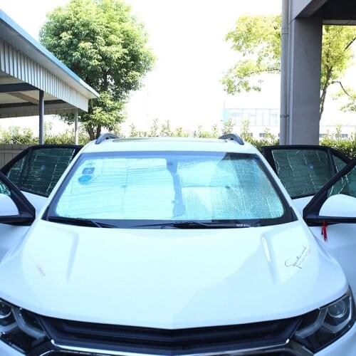 My GoodCar Sunshade To Keep Your Vehicle Cool And Damage Free Blocks UV Rays Sun Visor Protector for Chevrolet Equinox 2017-2018