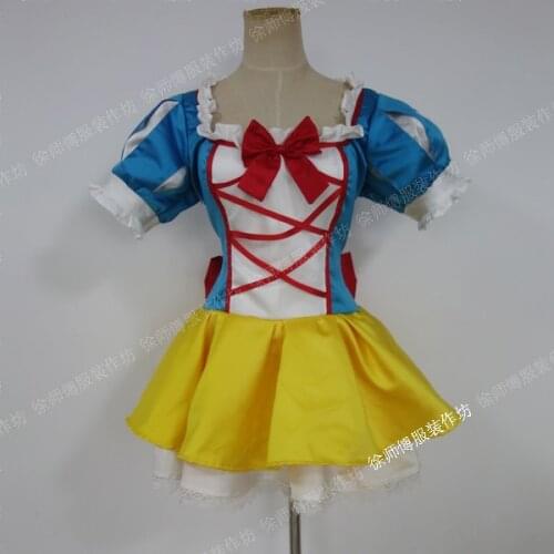 SUPERSONICO Super Sonico snow White set cosplay costume dress female