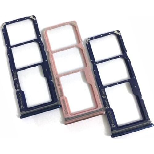 10pcs Sim Card Tray SD Reader Holder For Samsung Galaxy A9 2018 A9 Star Pro A9S SM-A920F A920DS A920 SIM Card Tray Slot Holder