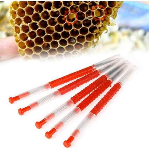 5Pcs Queen Bee Moving Insect Needles Bee Queen Larva Apiculture Retractable Grafting Equipment Beekeeping Tools