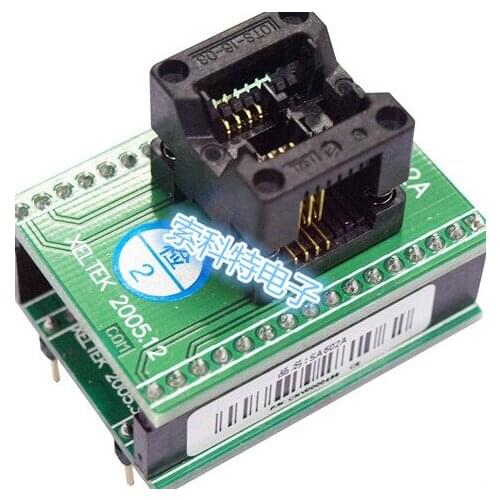 Au-plated seat SA602A SOP8 Nanjing programmer burner adapter seat SA602A