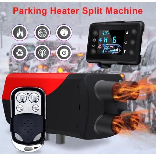5KW 12V/24V Car Air Diesel Heater 10L Tank Oil Heating Parking Heater With Remote Control LCD For Truck Boat Car Trailer
