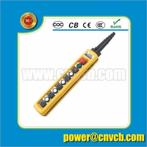 BS29 One off nine on push lock revolve urgent stop button 500v 10A crane switch urgent stop switch