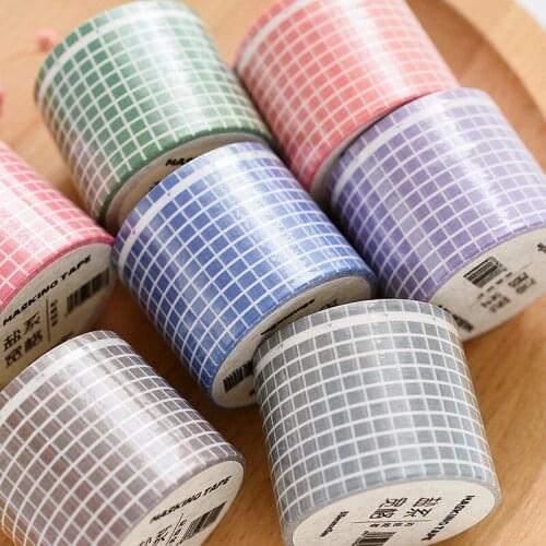 Paper grid series Washi tape literature and art RETRO notebook photographic materials sticker stationery Washi tapes