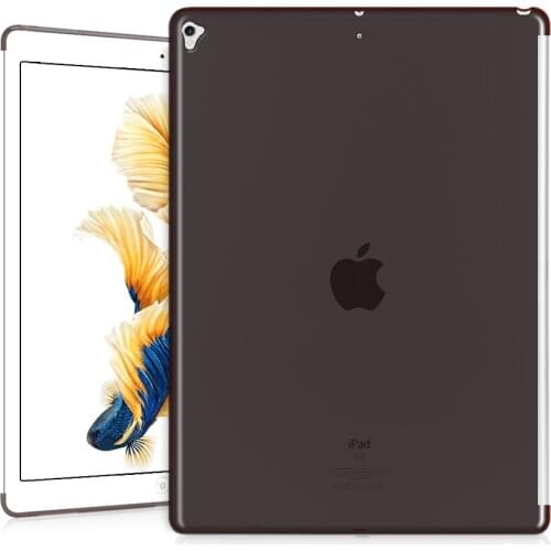 Cove For iPad Pro 12.9i 2017/2015 Silicone Cases Soft Back Cover for iPad 12.9inch Fit with Smart Keyboard Cover Shockproof Case