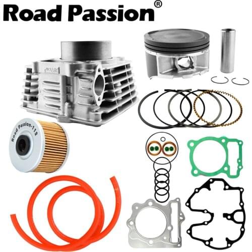 Road Passion Motorcycle Engine Cylinder + Piston + Rings 85mm (Cylinder diameter) For Honda XR400 XR 400 1996-2004