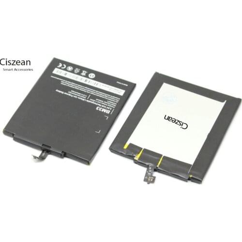 Ciszean 10Pcs 3030mAh 11.6Wh BM33 / BM 33 3.84VDC Phone Replacement Li-Polymer Battery For Xiaomi Mi4i Mi 4i M4i