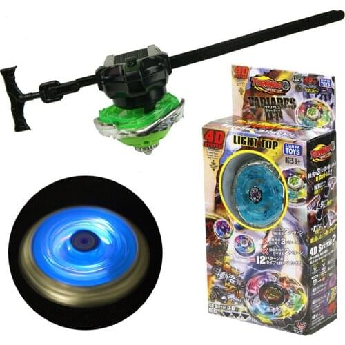 EASY BIG Flashing Burst Flashing Metal Spinning Top Toys Sets For Childrens Decompression Gyroscope Kids Toys NR0012