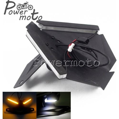 For 1199 Panigale R 13-17 Motorcycle LED Turn Signals Llight Bracket Fender Eliminator Kit For Ducati 959 Panigale 2016-2019