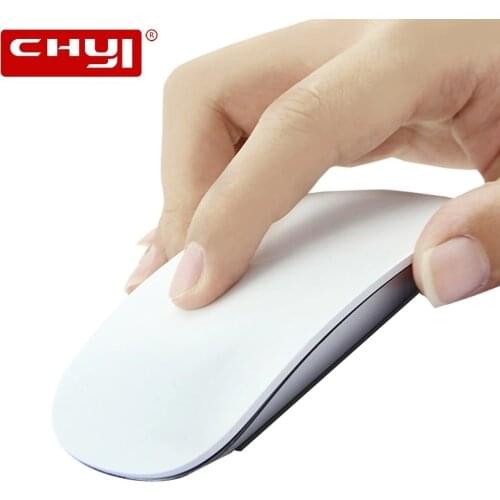 2.4G Ergonomic Wireless Optical Mouse Magic Ultra Thin Mice Arc Touch Scroll Wheel Office Mouse For Apple Mac Laptop Tablet PC