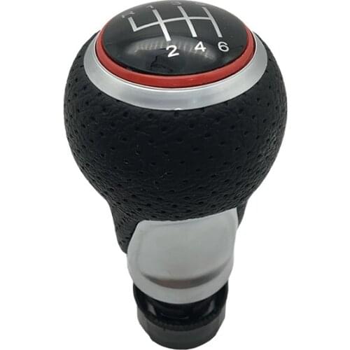 12mm Car Shift Gear Knob For Seat Skoda Ford Audi A3 A4 B6 B7 B8 A6 S4 B8 8K A5 8T Q5 Volkswagen Vw Passat Golf 4 5 6 7 GTI