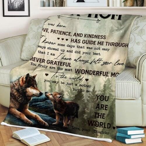 You Are The World Fleece blanket 3d printed Wearable Blanket Adults/kids Fleece Blanket Sherpa Blanket 01