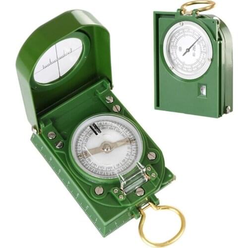Mulitifunctional Outdoor Survival Military Compass Camping Waterproof Geological Compass Digital Navigation Equipment