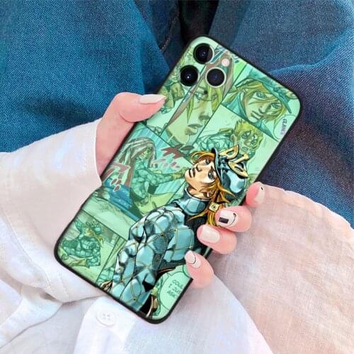 Diego Brando jojo anime For iPhone se 6 6s 7 8 plus x xr xs 11 pro max soft silicone phone case cover shell