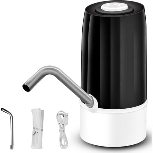 Drinking Water Pump Electric USB Automatic Water Bottle Pump Water Dispenser Portable for Outdoor Camping Travel Home Office