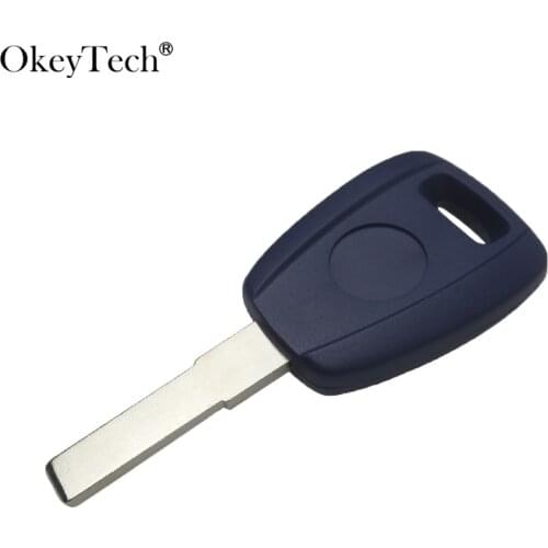 OkeyTech 1pcs/lot High Quality Transponder key Shell SIP22 Blank Blade For Fiat TPX Position Car Key Shell Cover Without Chip