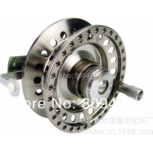 Whole Sale 40pcs/lot Full Metal raft Reel Front end Fishing Reel flywheel fly Fishing for ice fishing rock fishing BLT50