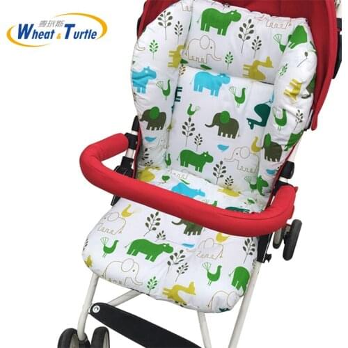 Mother Kids Activity Gear Baby Stroller Accessories Comfortable Cartoon Stroller Seat Pad Baby Strollers Cushion Prams Liner