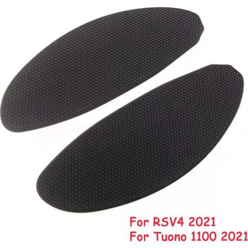 Motorcycle Anti-Heated Gas Tank Side Grip Traction Knee Protector Sticker Anti Slip Pad For Aprilia RSV4 Tuono 1100 2021