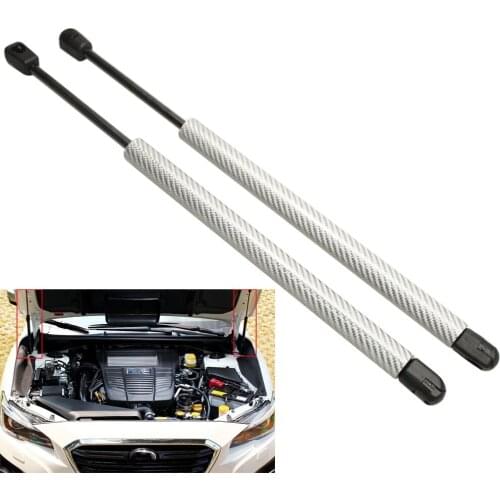 Carbon fiber for Subaru Levorg 2014-2019 2PCS front hood bonnet Auto Gas Spring Struts Prop Lift Support