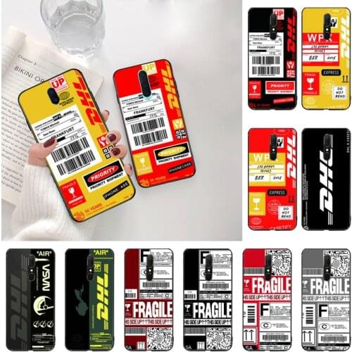 YJZFDYRM Dhl Express Hot Couple Silicon Phone Case For Oppo A5 A9 2020 Reno2 z Renoace 3pro Realme5Pro