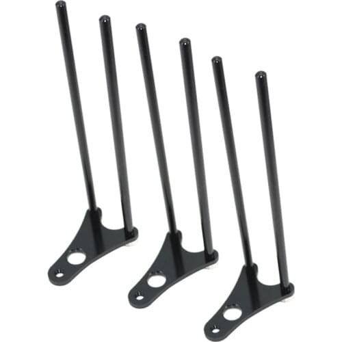 Hirisi 3Pcs Portable Windproof Stick Universal Fishing Snag Bars Windshield Tackle Anti Falling Carp Fishing Bracket