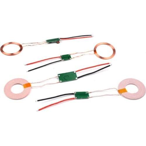 5V1A 5V2A Wireless Power Supply Module Wireless Charging Transmitter Receiving End Circuit Board 5w 10w High Power