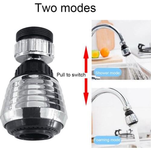 Walfos 360 Rotate Swivel Faucet Nozzle Torneira Water Filter Adapter Water Purifier Saving Tap Aerator Diffuser Kitchen Accessor